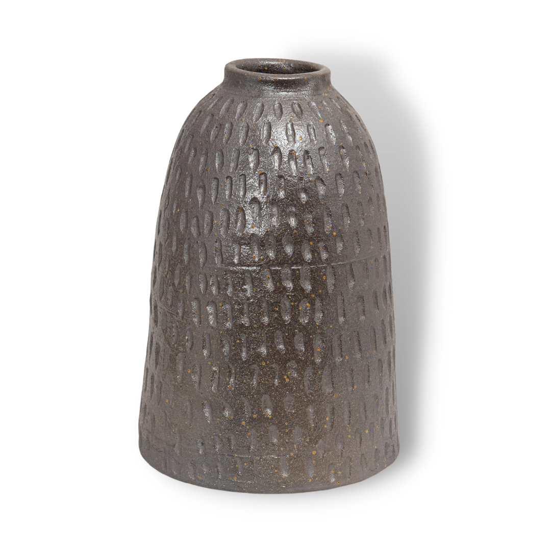 Bình Chuông Sành Nhỏ Thân Rỗ 1