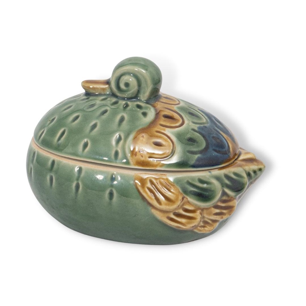 Hộp Đựng Mứt & Bánh Kẹo Hình Chú Vịt Mẹ & Con | Trang Trí Bàn Làm Việc | Decor Phòng Khách | Hũ Đựng Gia Vị (Gốm Sứ)