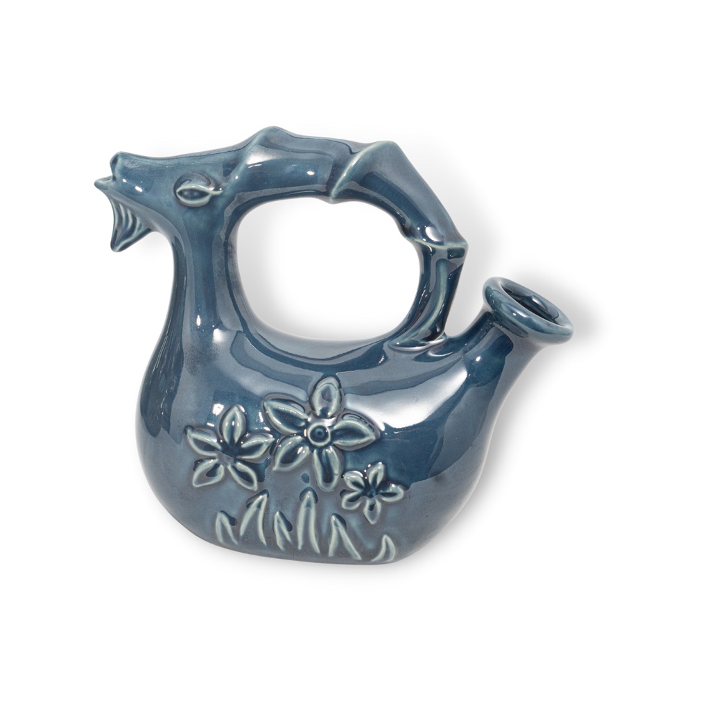 Bình Rót Rượu Vang Hình Tượng Con Dê | Đựng Nước Hoa Quả | Trang Trí Bàn Làm Việc | Decor Phòng Khách (Gốm Sứ 2L)