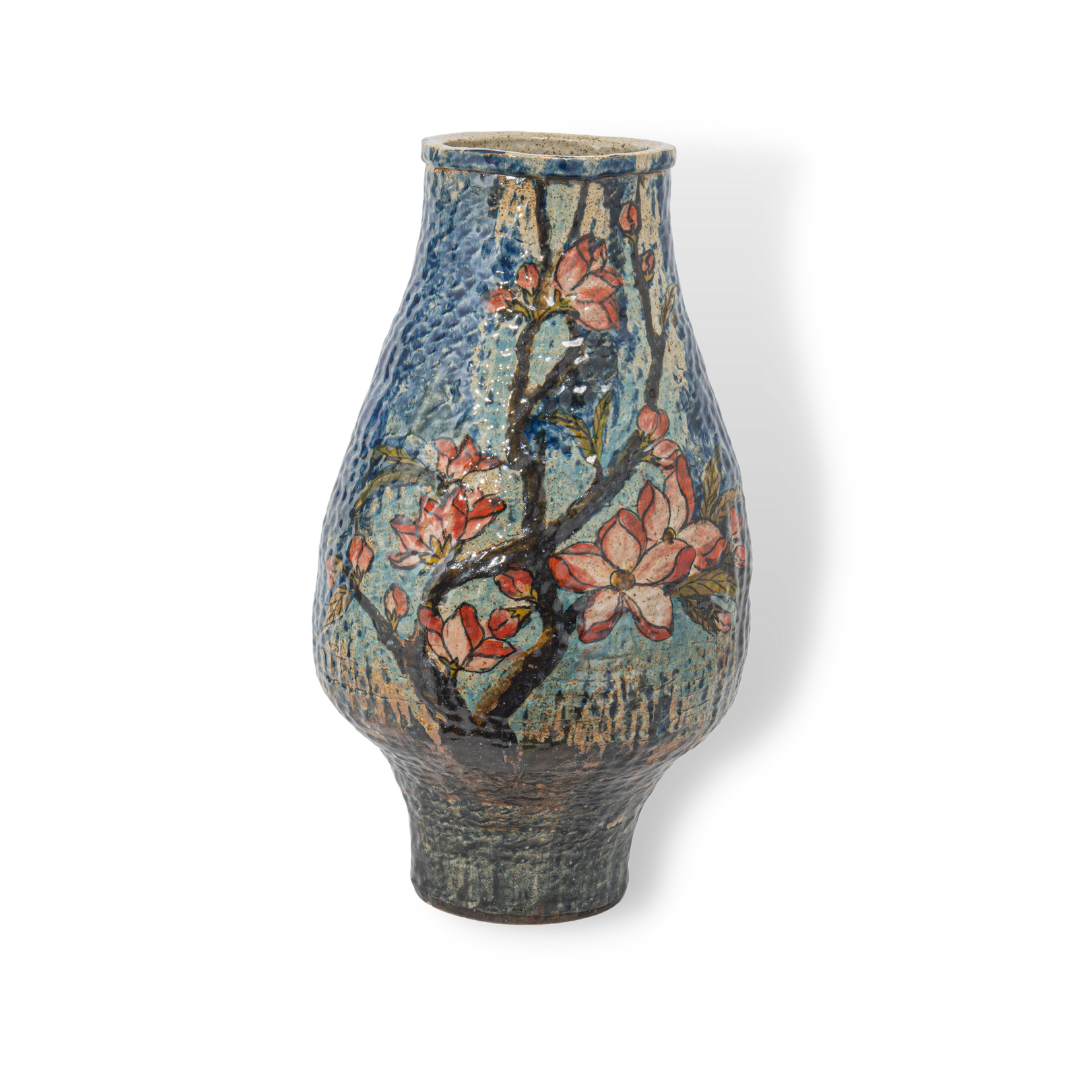 Bình Gốm Mộc Miên Nở Rộ