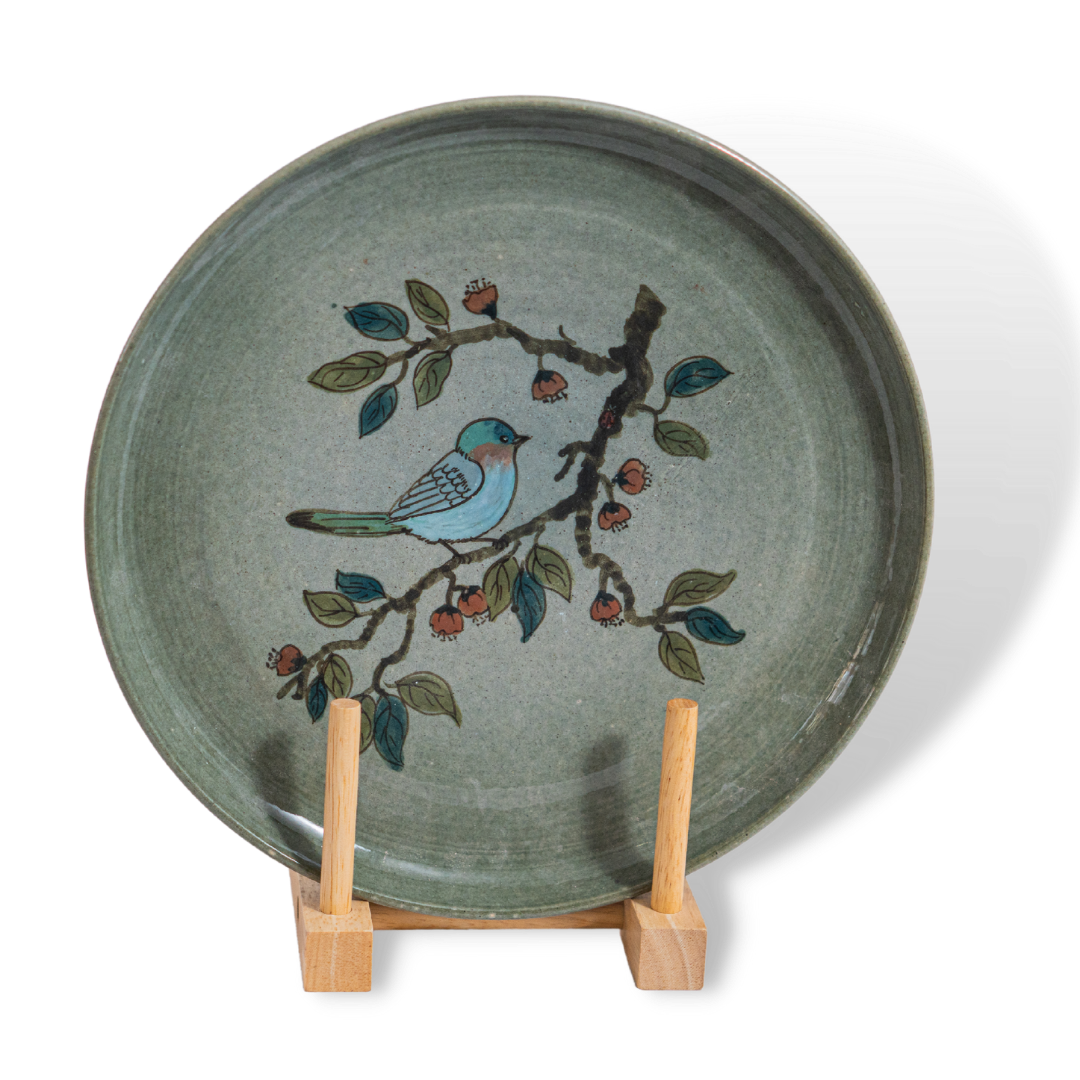 Bộ Ấm Chén Chim Sẻ Đậu Cành