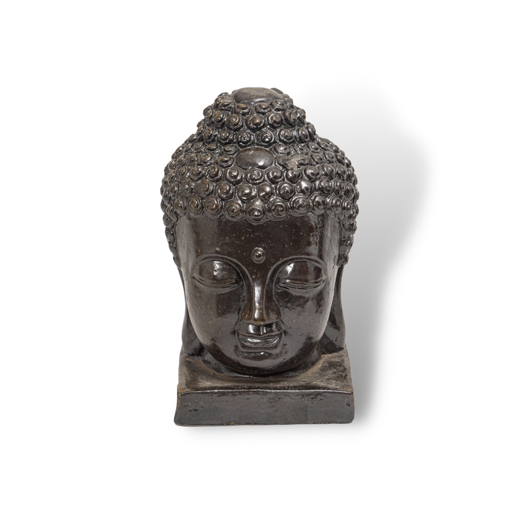 Tượng Phật Gốm Phong Thủy Trang Trí | Diện Phật Thích Ca Mâu Ni | Trang Trí Để Bàn | Gốm Đất Nung