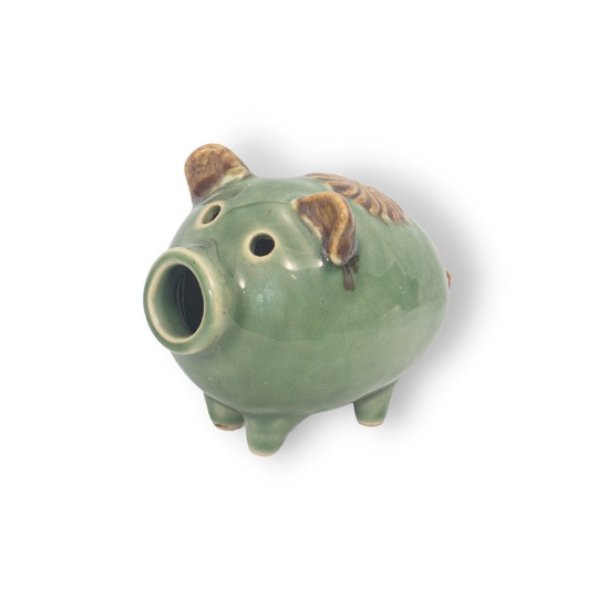 Tượng Heo Gốm Sứ Trang Trí Bàn Làm Việc | Decor Phòng Khách | Phong Thủy | Thủy Sinh Tiểu Cảnh (Mini Cute)