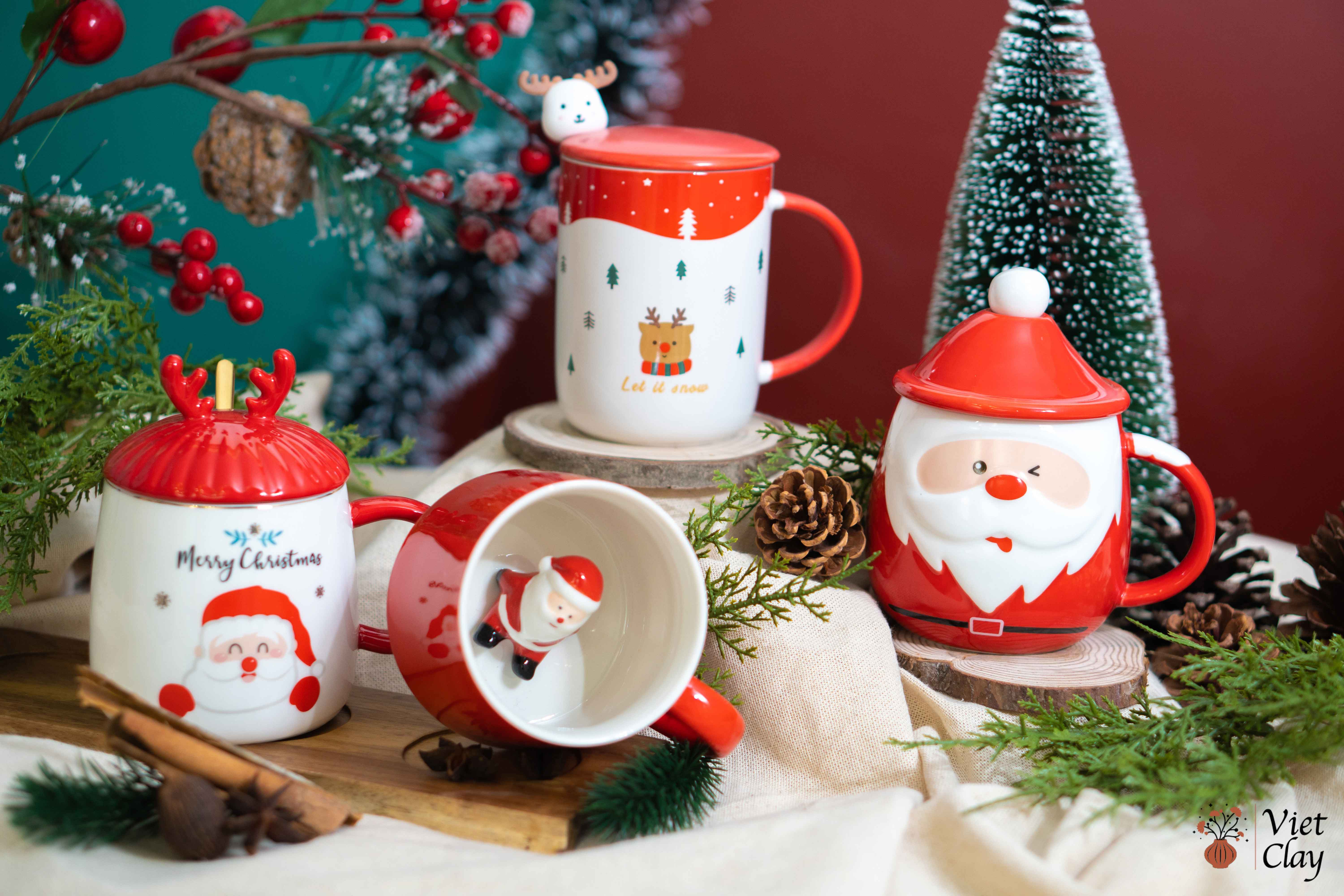 Cốc Sứ Món Quà Noel Ẩn Giấu