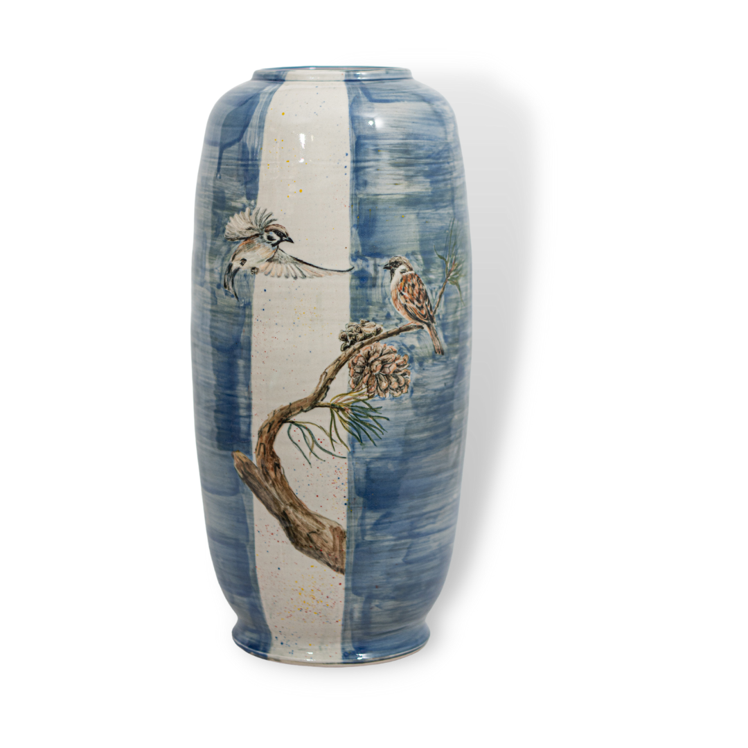 Bình Cành Thông Giáng Sinh