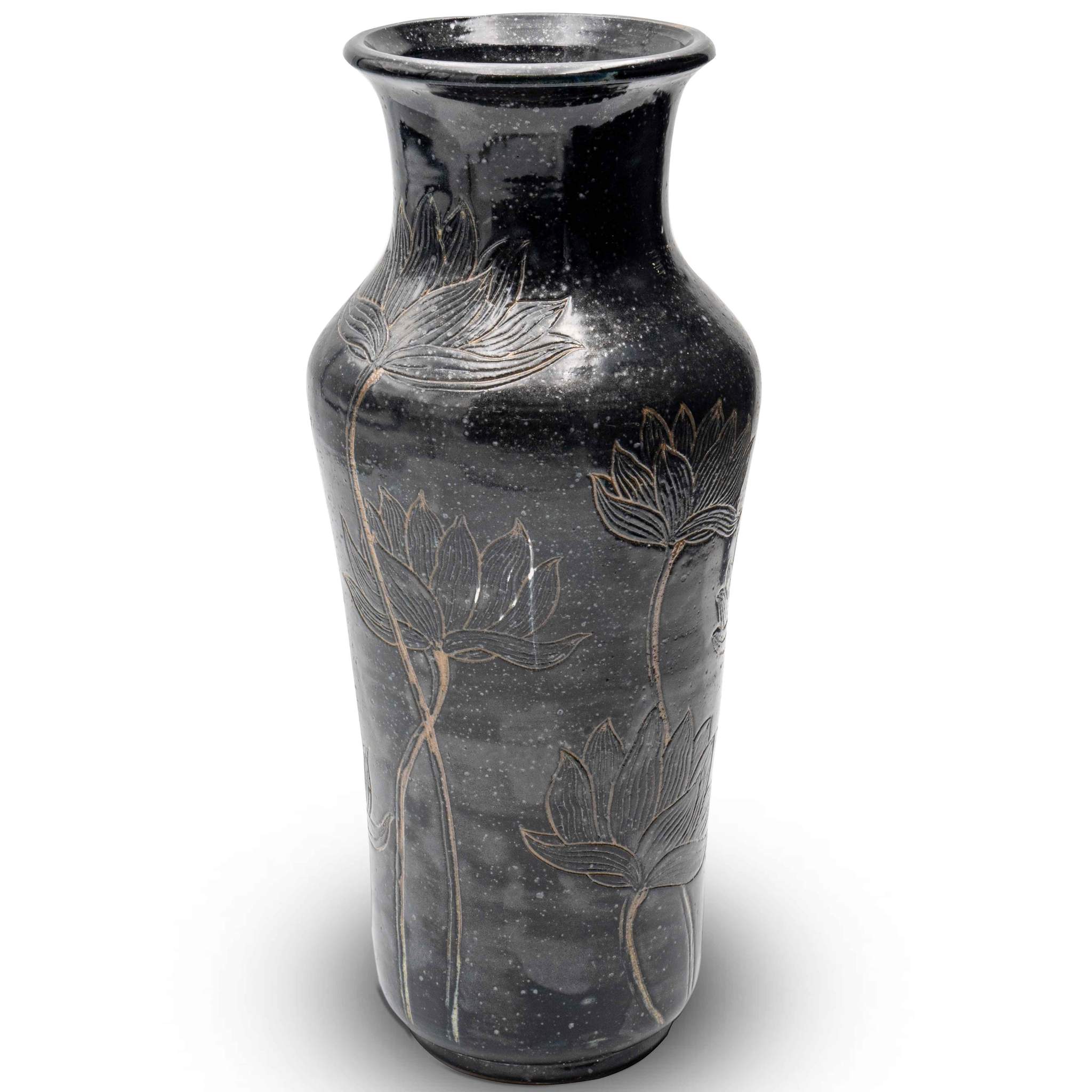 Bình Khắc Hoa Sen