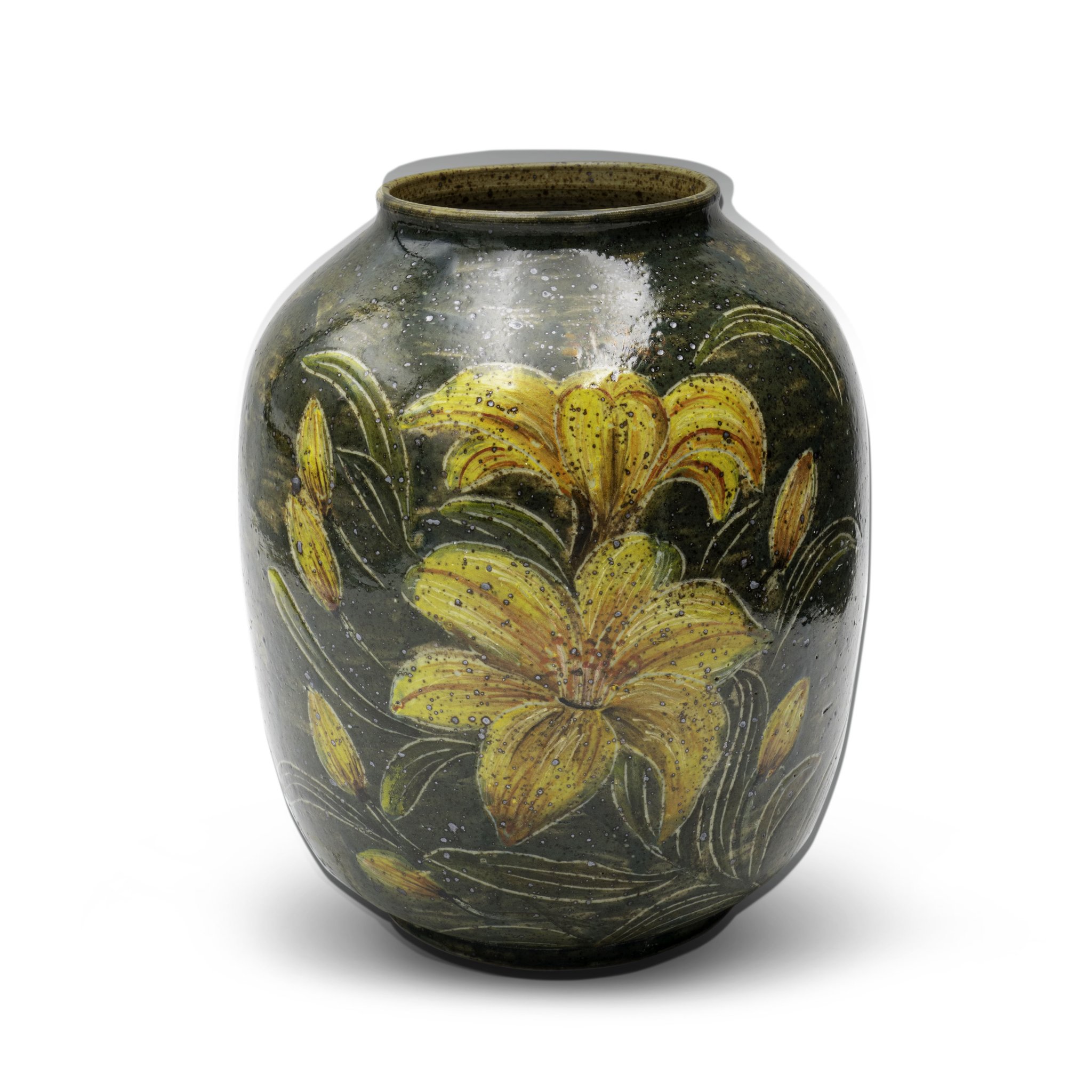 Bình Hoa Hoa Ly Vàng