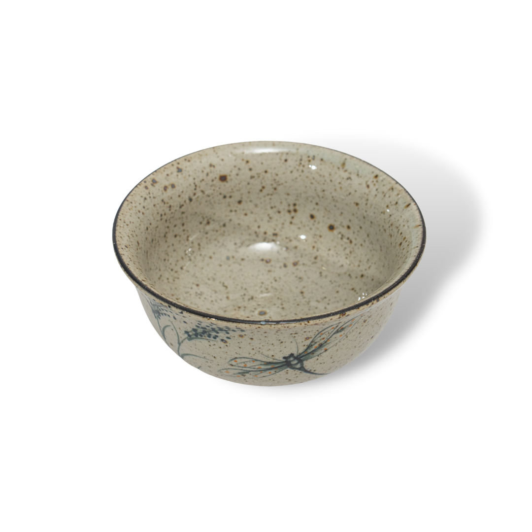 Bát Ăn Cơm Miệng Loe Chuồn Chuồn Men Tiêu