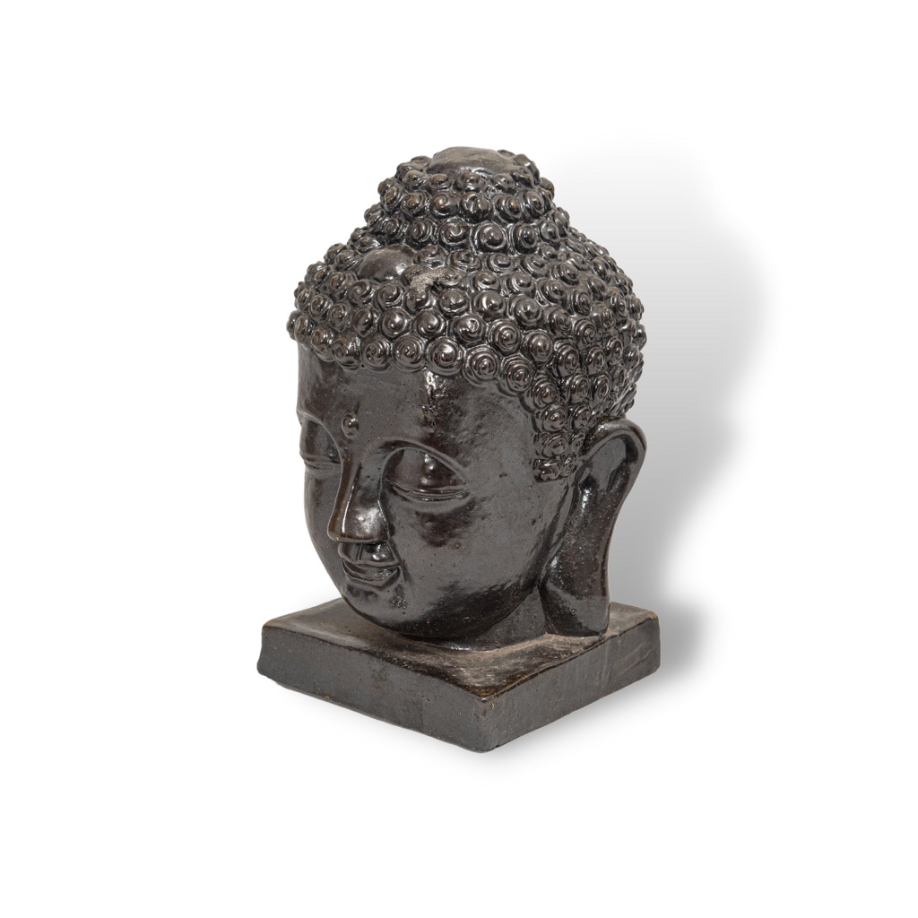 Tượng Phật Gốm Phong Thủy Trang Trí | Diện Phật Thích Ca Mâu Ni | Trang Trí Để Bàn | Gốm Đất Nung