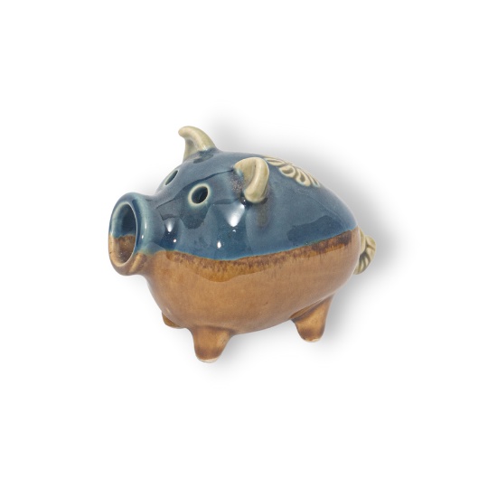 Tượng Heo Gốm Sứ Trang Trí Bàn Làm Việc | Decor Phòng Khách | Phong Thủy | Thủy Sinh Tiểu Cảnh (Mini Cute)