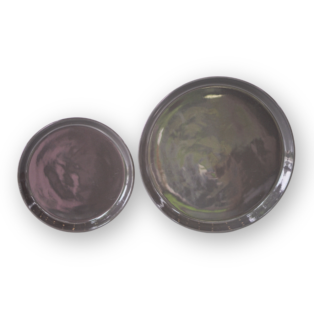 Đĩa pastel Đen - size S