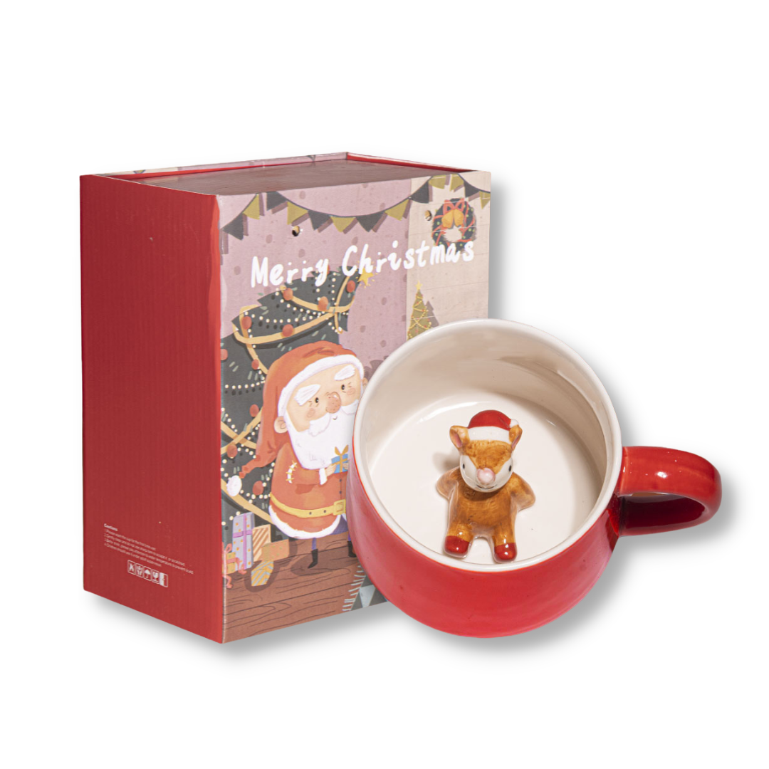 Cốc Sứ Món Quà Noel Ẩn Giấu