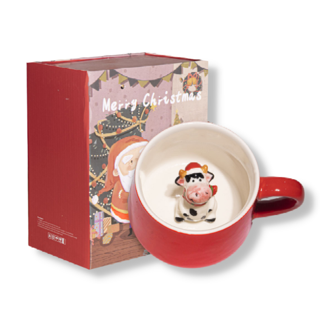 Cốc Sứ Món Quà Noel Ẩn Giấu