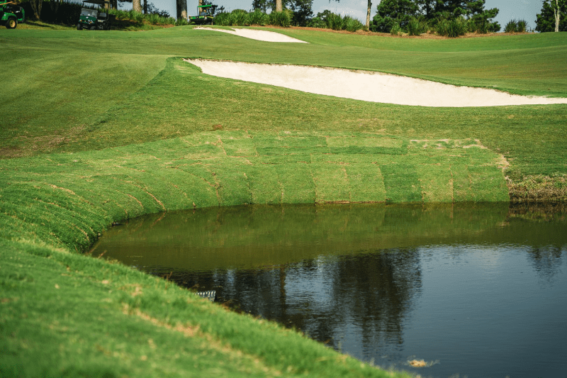 Giải pháp kiểm soát xói mòn cho người quản lý sân golf