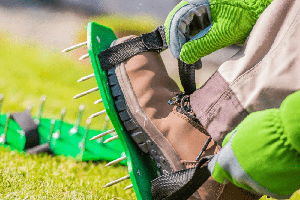 sục khí sân golf