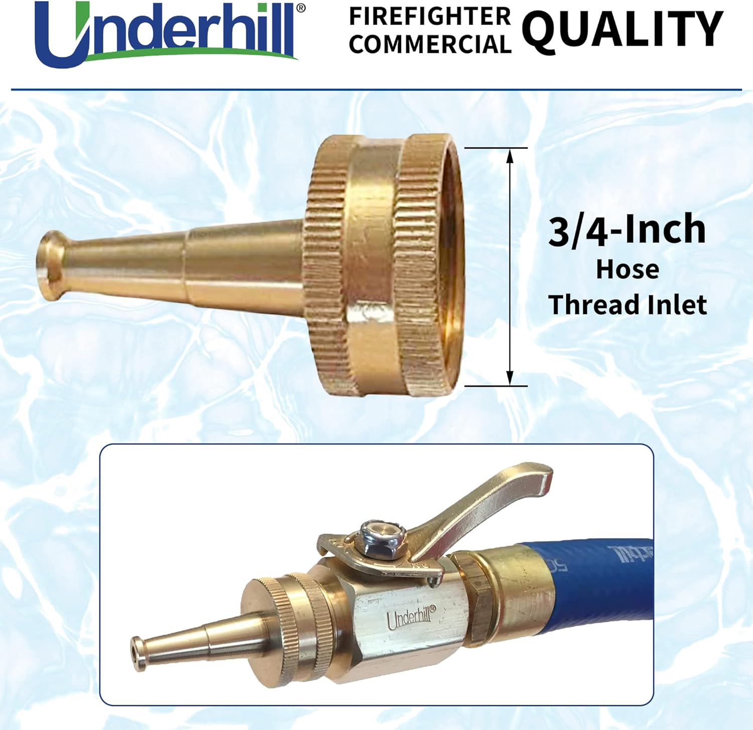 Đầu phun Underhill Sweeper 2in  - 3/4in FHT Inlet