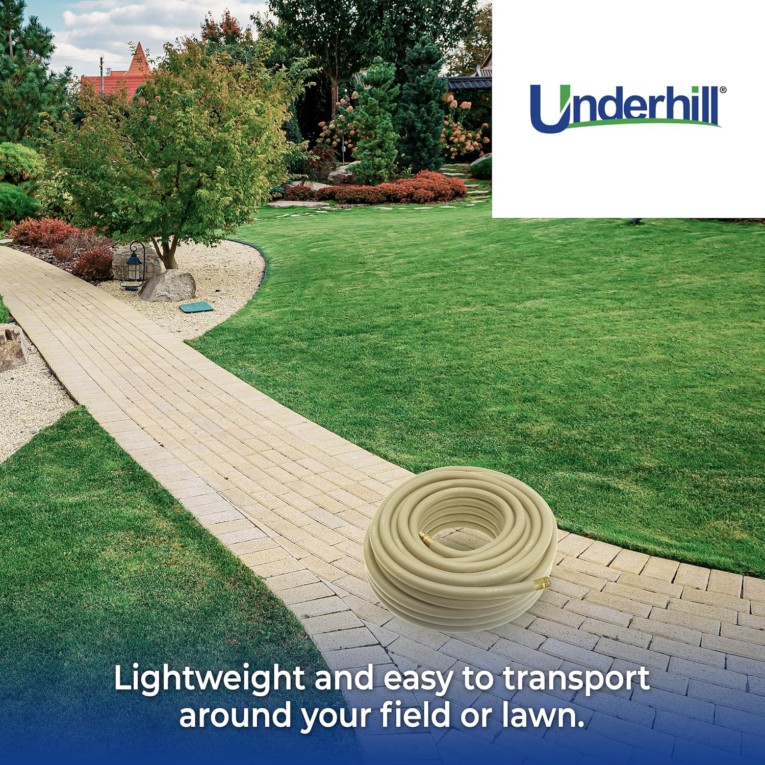 Ống nước Underhill  Proline gold -5/8 in x 100 ft - 125PSI Wp - Chịu áp suất 500PSI