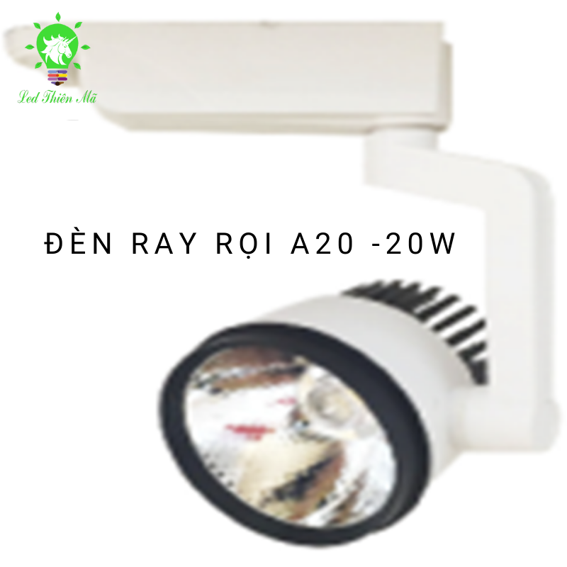 Đèn rọi ray COB  A20- 20W Led Thiên Mã