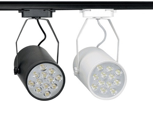 Đèn rọi ray mắt trâu 12W ánh sáng trắng vàng -Led Thiên Mã