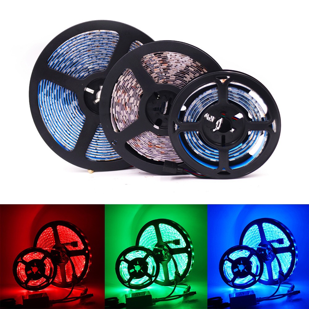 Led cuộn 5050 -60LED - IP65 -12V ( Trắng, Vàng , XD, XL , Đỏ )