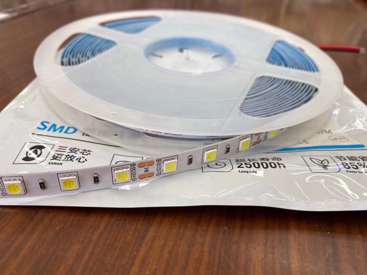 Led cuộn 5050 -60 led- 5M -12V