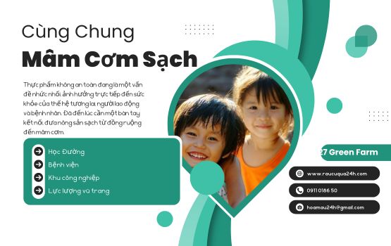 Dự án chuỗi cung ứng nông sản sạch E&CVN - G27 Green Farm