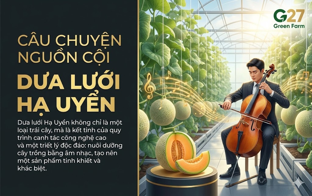 Vườn dưa nghe nhạc - G27 Green Farm