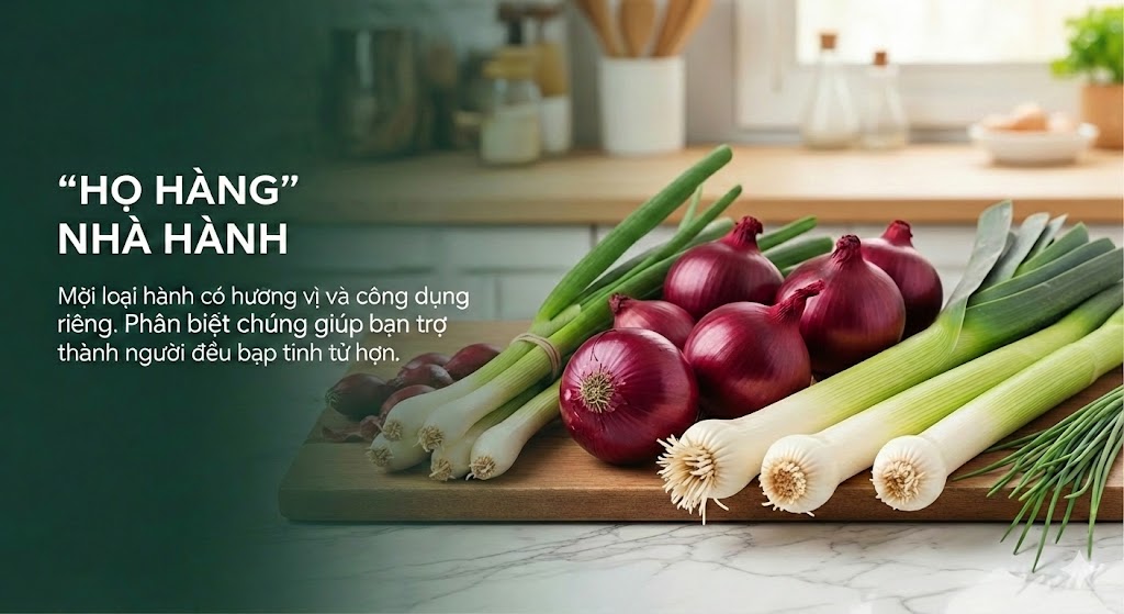 Họ hàng nhà hành lá