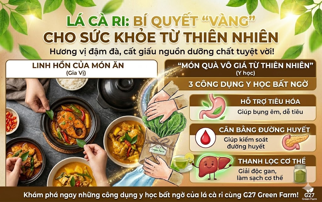 Lá Cà Ri: Không Chỉ Là Gia Vị Mà Là 