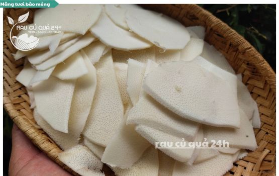 Review Măng tươi bào mỏng