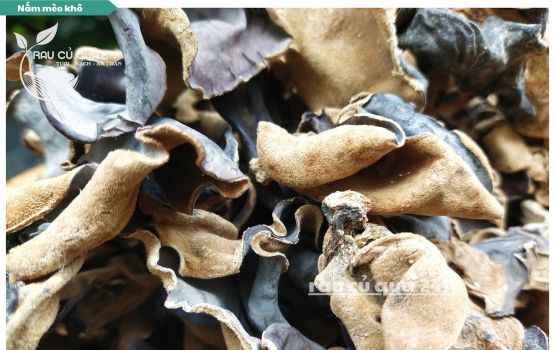 Review Nấm Mèo khô