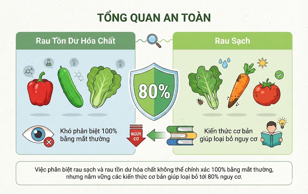 Nhận biết rau an toàn G27 Green Farm
