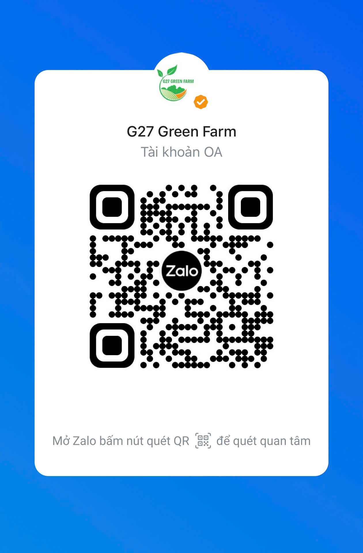 QR Zalo G27