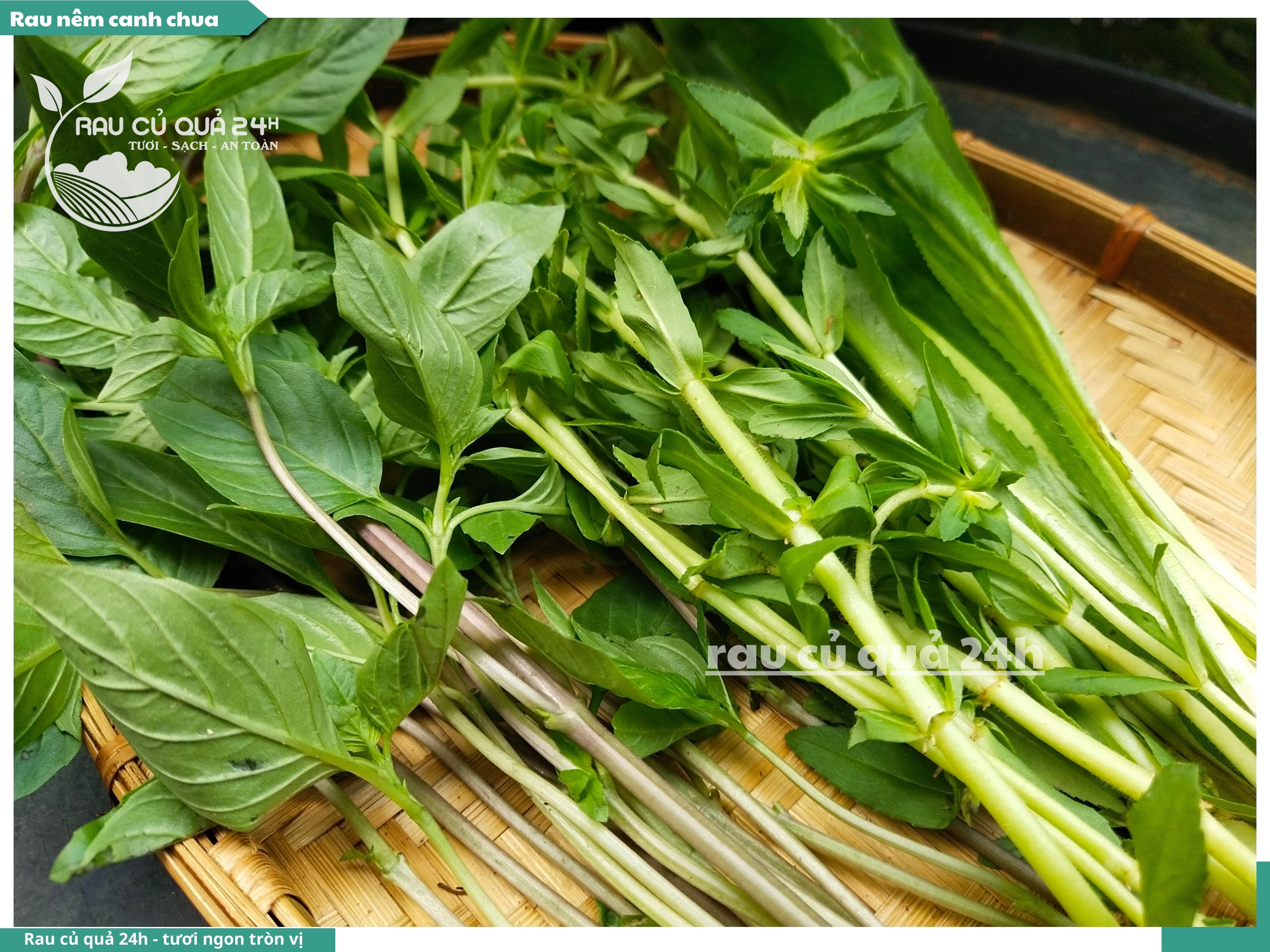 Rau nêm canh chua | Rau củ quả 24h