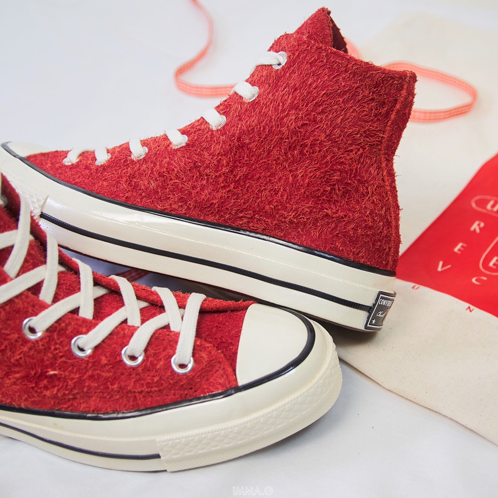 Converse red suede Clearance