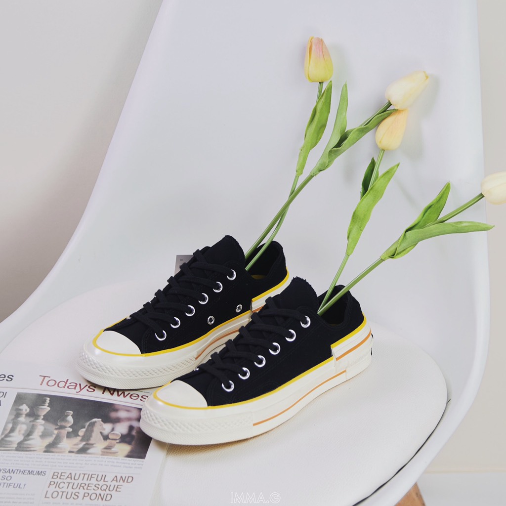 CONVERSE 1970s POPPED COLOR BLACK LOW 568802c