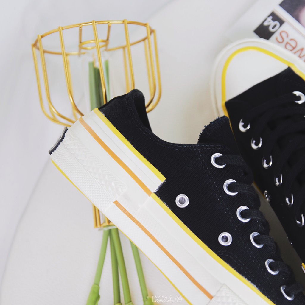 CONVERSE 1970s POPPED COLOR BLACK LOW 568802c