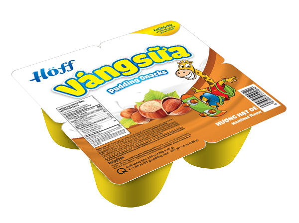 Váng sữa vị Hạt dẻ Hoff (4 vỉ - 16 hộp)