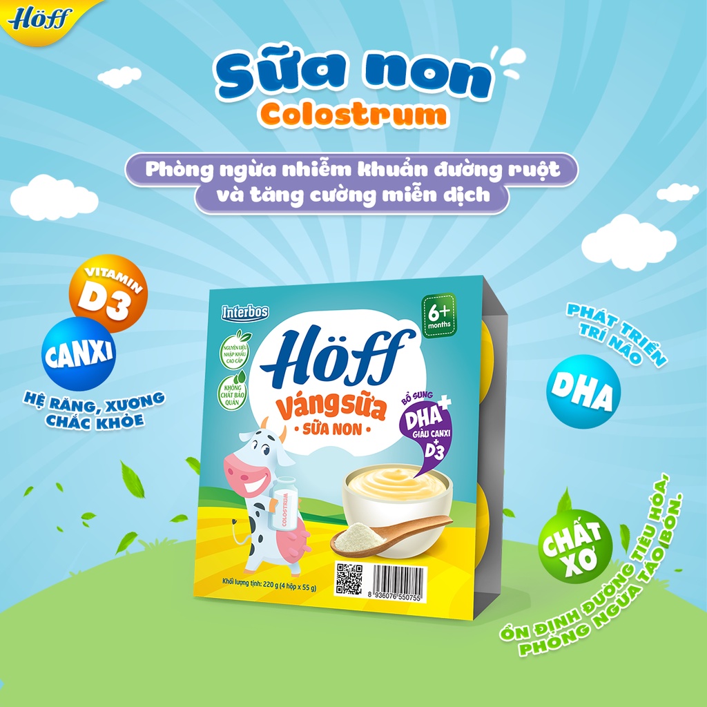 Váng Sữa Sữa Non HOFF (1 thùng - 48 hộp)