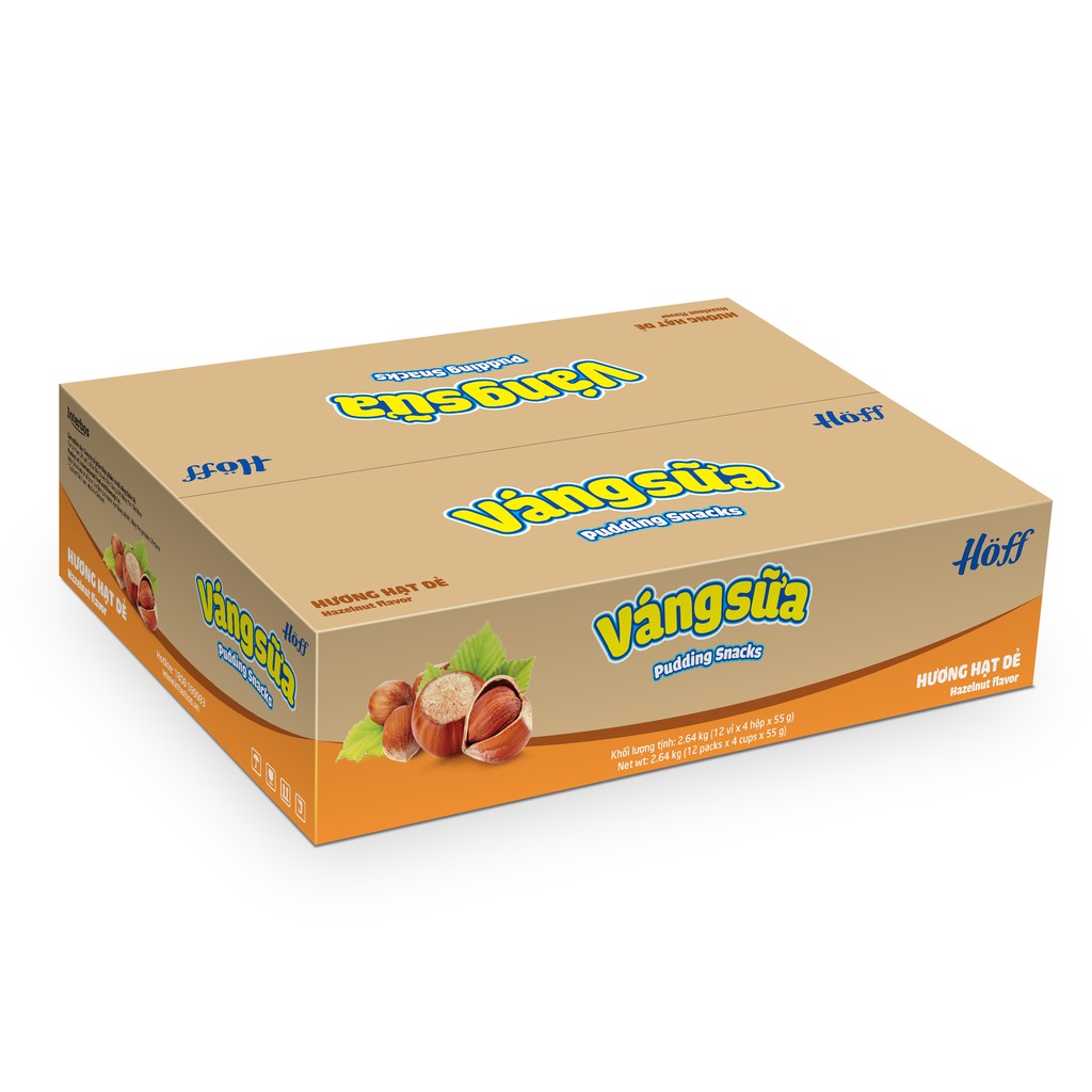 Váng Sữa vị Hạt Dẻ HOFF (1 thùng - 48 hộp)