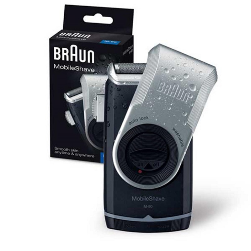 Đánh giá máy cạo râu mini Braun Series M90 chính hãng