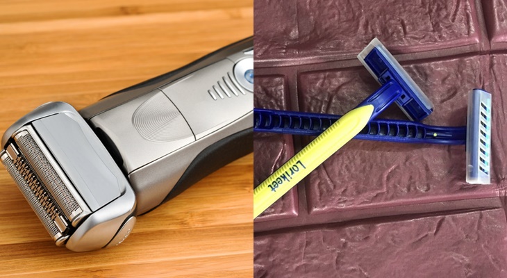 Nên dùng loại nào làm sạch râu? Máy cạo râu hay dao cạo râu tốt hơn