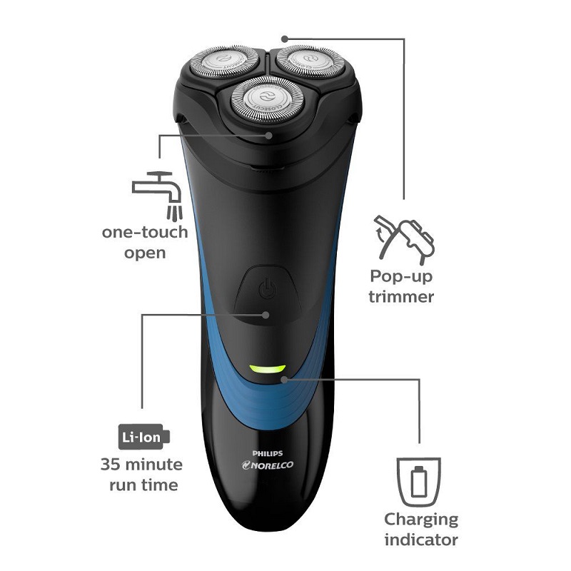 Các chức năng của máy cạo râu điện Philips Norelco Shaver 2100