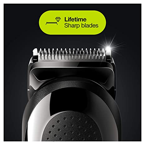 Tông đơ cắt tóc, cạo râu 6 in 1 Braun