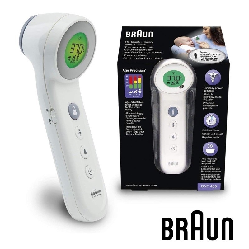 Có nên sử dụng nhiệt kế điện tử đo trán Braun BNT400WE không?