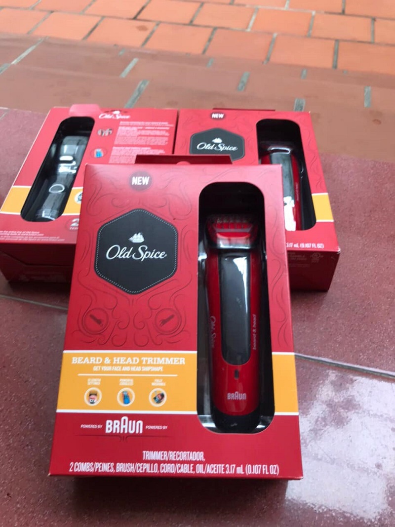 Máy cắt tóc Braun Old Spice