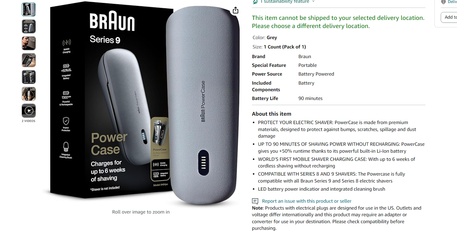 Hướng dẫn sử dụng và bảo quản hộp sạc Braun PowerCase đúng cách