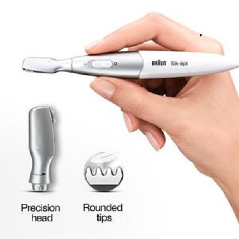Công nghệ 40 nhíp CloseGrip trên máy nhổ lông Braun 7561 Silk-épil 7