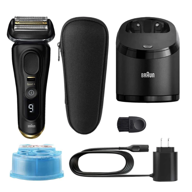 Trạm sạc rửa Clean Charge máy cạo râu Braun 9320cc