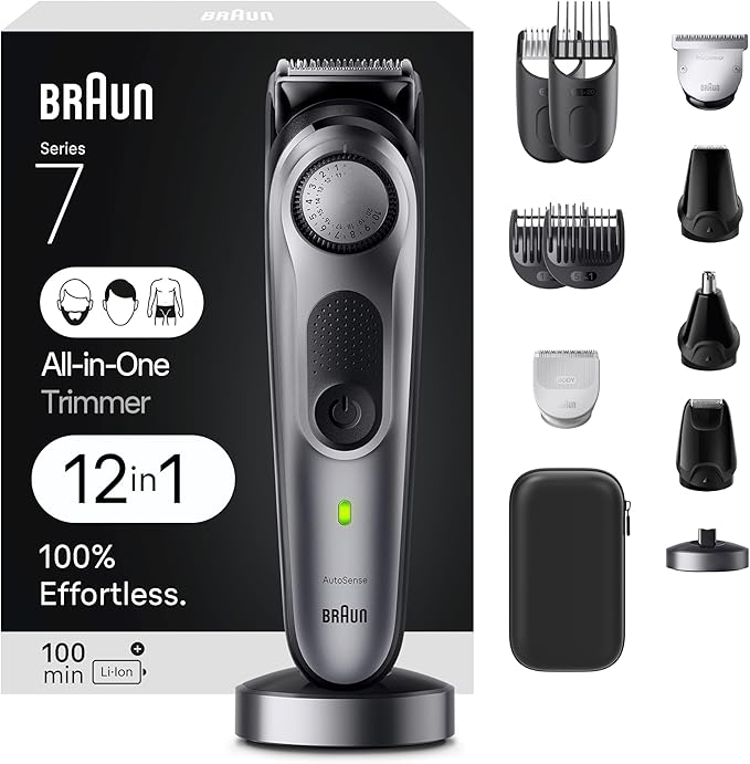 Tông đơ cắt tóc Braun All-in-One Style Kit Series 7 7420 chính hãng Đức
